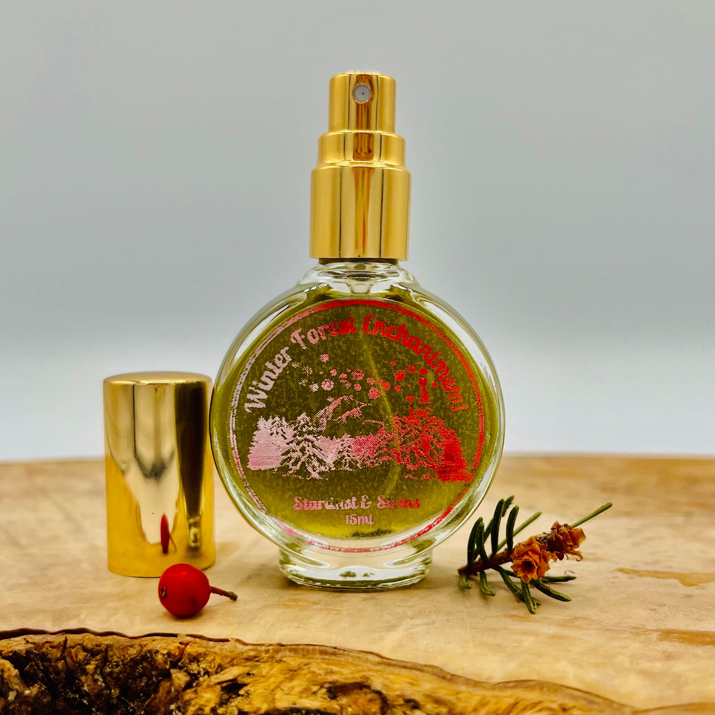 Seasonal Whimsy A Magical Set of Four Handcrafted Perfumes, One for Each Season - Spring, Summer, Fall, and Winter | Handmade, Small batch, Indie Perfume | Paraben Free | Synthetic Fragrance Free