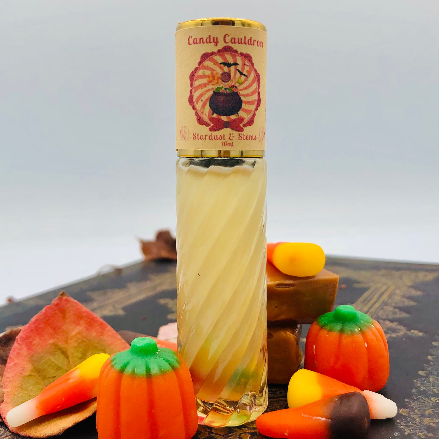 CANDY CAULDRON Enchanted Halloween Fall Perfume, Marshmallow & Cocoa, Witchy Indie Scents, Natural Fragrance Oils for Seasonal Autumn Magick